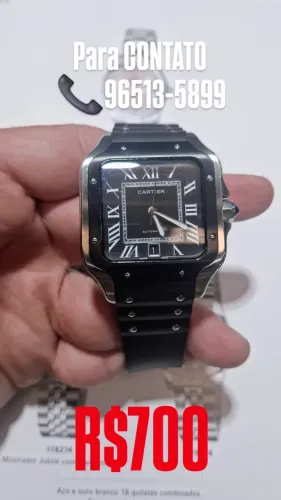 Relógio CARTIER SANTOS DUMONT 40 MM - AUTOMÁTICO