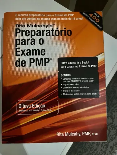 Vendo Livro Preparatório para o Exame de PMP - Rita Mulcahy's