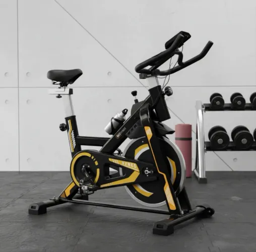 Bicicleta Spinning Com Roda De Inércia De 13kg Wct Fitness Cor Preto