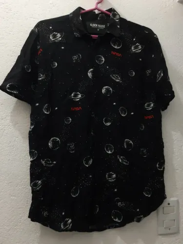 Camisa Cea masculina tamanho P 100% viscose
