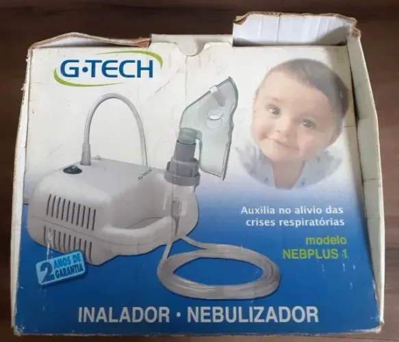 Inalador e Nebulizador G TECH