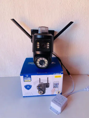 Câmera Wi-Fi externa 2 em 1