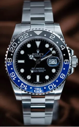 Rolex GMT (batman), 40 mm, automático,(CL - A+)