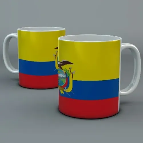 Caneca Equador Copa 2026 Personalizada