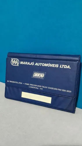 Kit manual Original Fiat Uno Mille EP 1995/96 - Manual + Garantia + Pasta + Folhetos