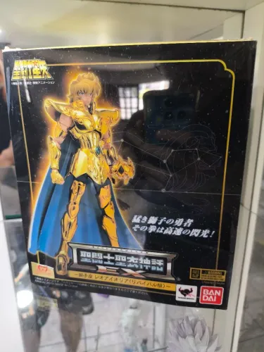 Cloth Myth Ex Aioria de Leão Bandai Revival 