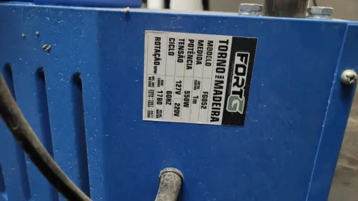 Torno de madeira com copiadora Fortg
