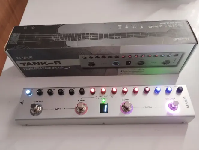 Pedaleira tank-B bass