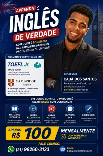 Curso de inglês