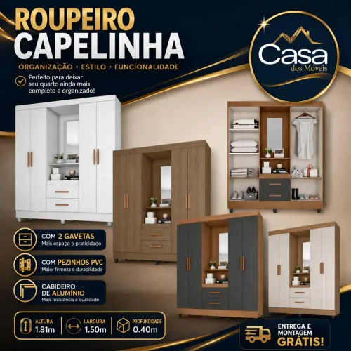 Roupeiro Capelinha