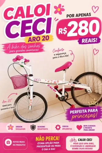 Bike caloi ceci