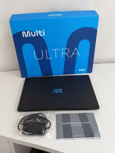 Notebook Multilaser Ultra Slim Novo aceito cartão faço entrega