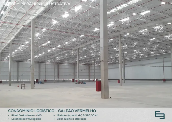 Galpão par locação na cidade de Ribeirão das Neves - MG