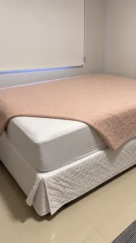 Cama Box Casal + Colchão de Molas Ensacadas - Combo Completo
