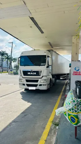 Vendo caminhão MAN TGX Camara fria 2020 Kit do moto Novo