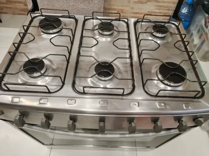 Fogão Inox Consul 06 bocas