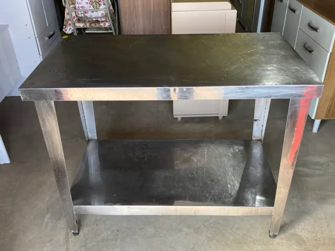Mesa bancada inox