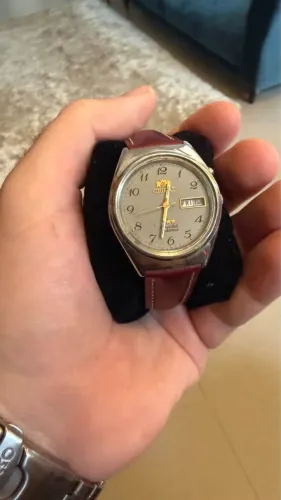 Relogio orient vintage 100% revisado