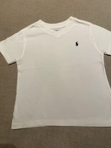 Camiseta Ralph Lauren Branca 3 anos