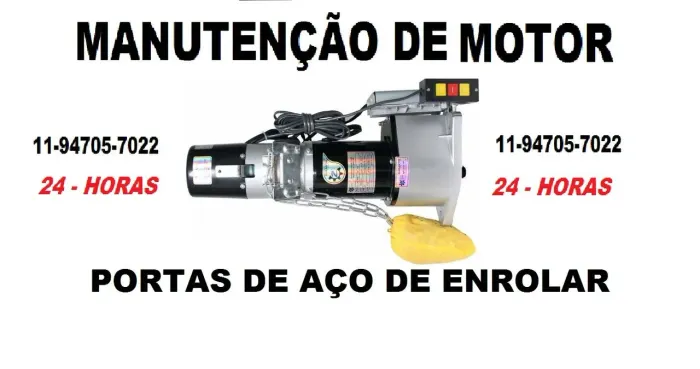 Motor de porta de aço de enrolar troca e manutenção 9,47.05.70.22