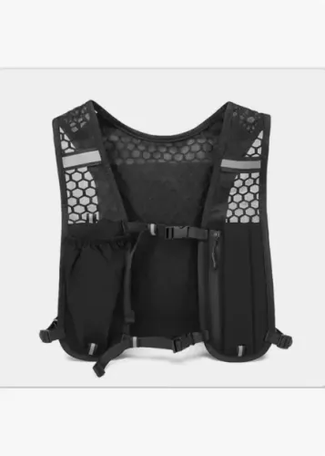 Mochila de Hidratação Corrida Trilha Trail Trekking Ciclismo preta 