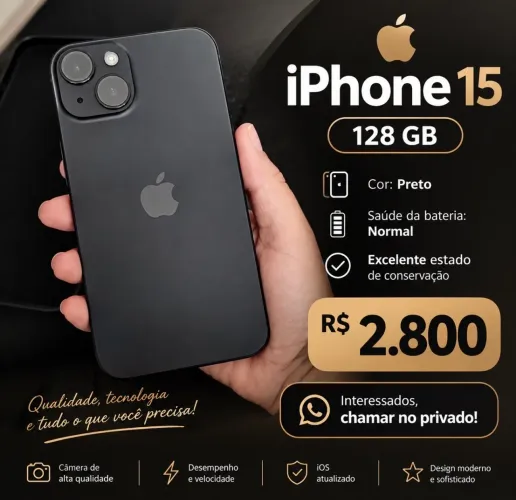 iPhone 15 - 128 G