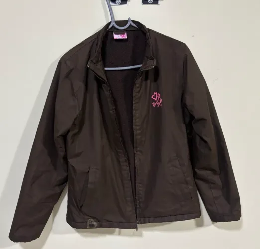 jaqueta marrom goth vintage anos 2000s ocean pacific original