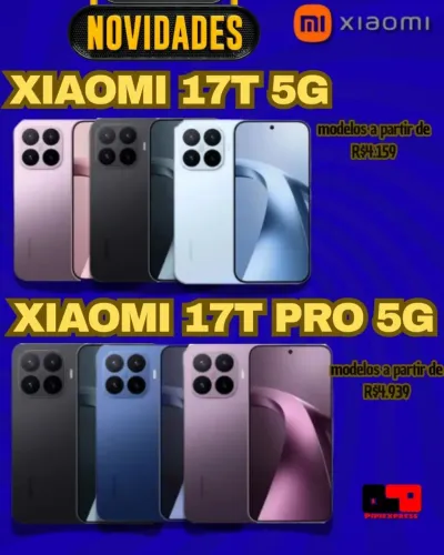 Xiaomi 17T e Xiaomi 17T ! Super lançamento 