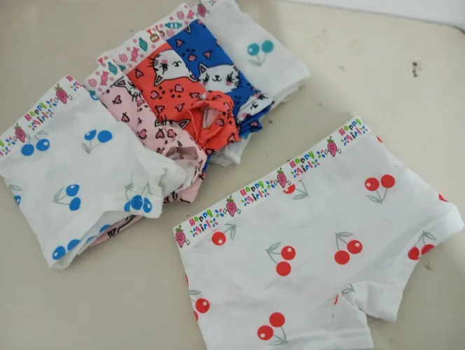 Calcinhas box infantil