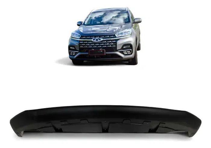 Spoiler Parachoque Dianteiro Chery Tiggo 8 Max Drive 23 A 25 Preto