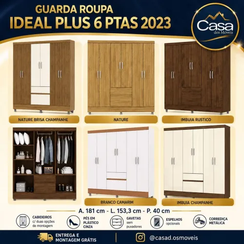 Guarda roupa Ideal plus