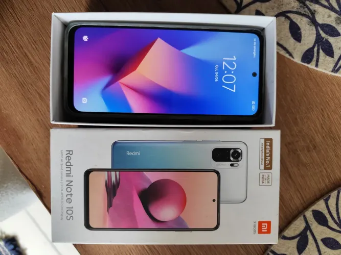 Celular REDMI NOTE 10S - 128GB / 6GB RAM (Estado Impecável)