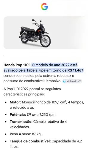 Honda Pop pouco rodada BARBADA!!