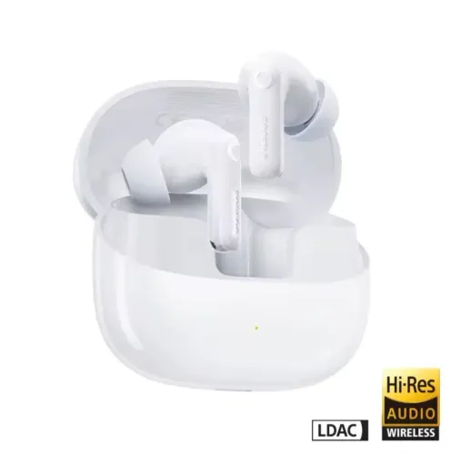 Fone de ouvido Baseus Bass EP10 Pro Bluetooth 6.0 IP55 LDAC Hi-Res (branco,novo)