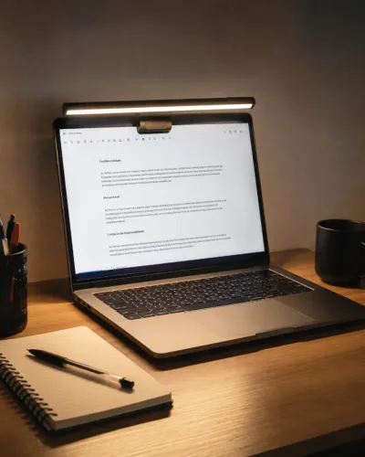 Luminária Monitor Barra Led Light Bar Ajustável Usb Notebook Baseus