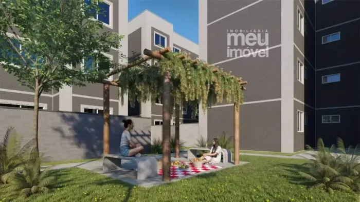 Imóvel para venda possui 48 metros quadrados com 2 quartos em Vila Kiola - São José de Rib