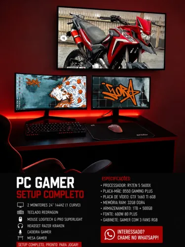 PC Gamer Completo! RODA TUDO
