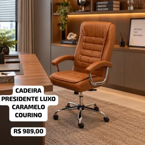 Cadeira Presidente Luxo