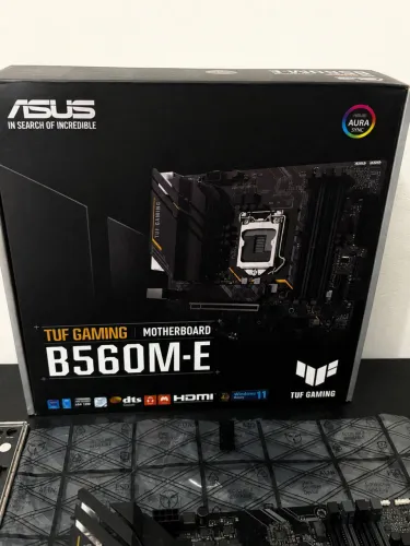 Placa-mãe Asus TUF Gaming B560M-E LGA 1200 DDR4