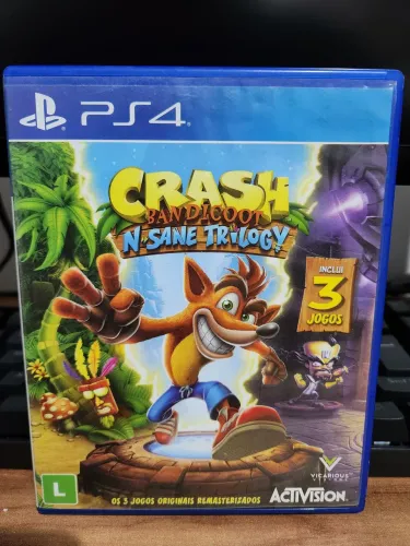Crash Bandicoot N sabe Trilogy usado ps4