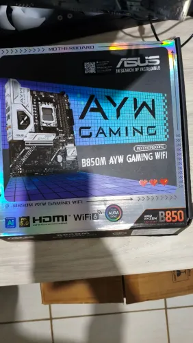Placa mãe b850m asus AYW gaming
