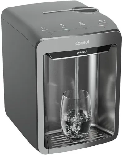 Purificador Consul Cpb33 Água Gelada E Natural Cor Cinza