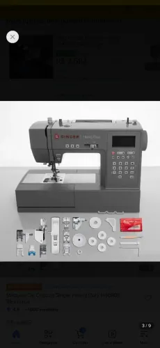 Maquina domestica Singer Heavy duty Hd6805