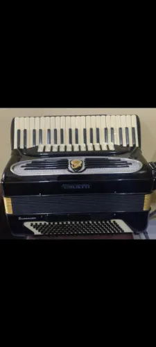ACORDEON GIULIETTI SERENELLI ITÁLIA 4 VOZ PROFISSIONAL HIPER TOP 