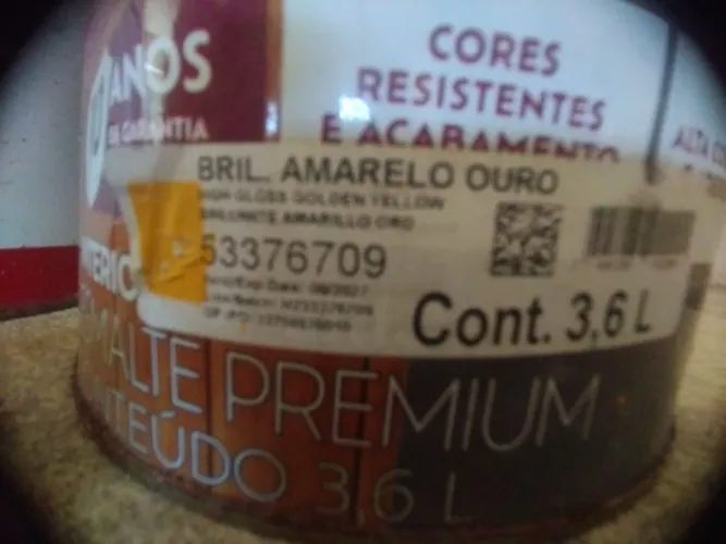 Vendo latas de tintas