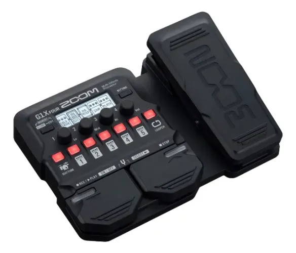Pedaleira Zoom G1x four novo Mixer Isntrumentos Musicais