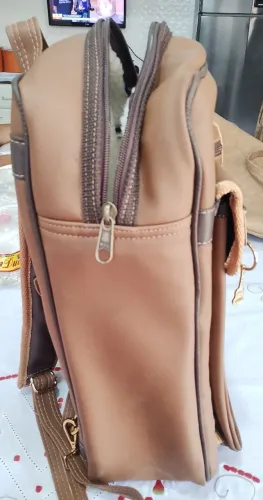 Mochila Couro Guitars 91 multiuso