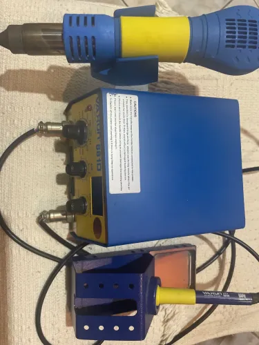Estação de Retrabalho Yaxun 881D Soprador Ferro de Solda 110/220v