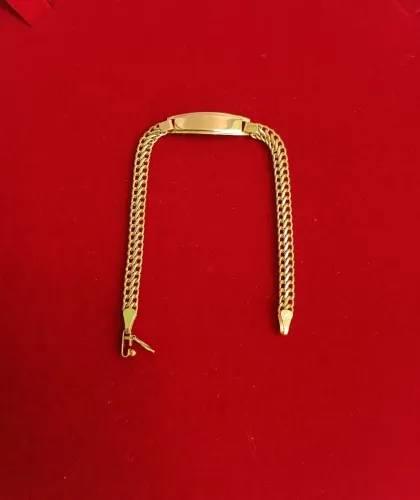 Pulseira de ouro 18k infantil