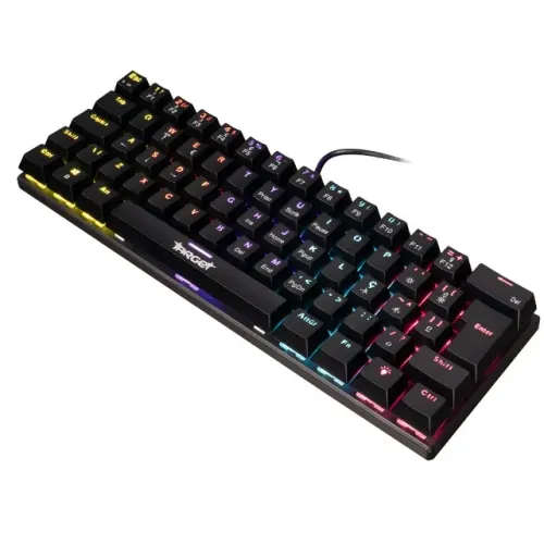 Teclado Mecânico ABNT2 Switch Marrom TGT Sherman V3 C1 Rainbow, TGT-SHRC-BR01
